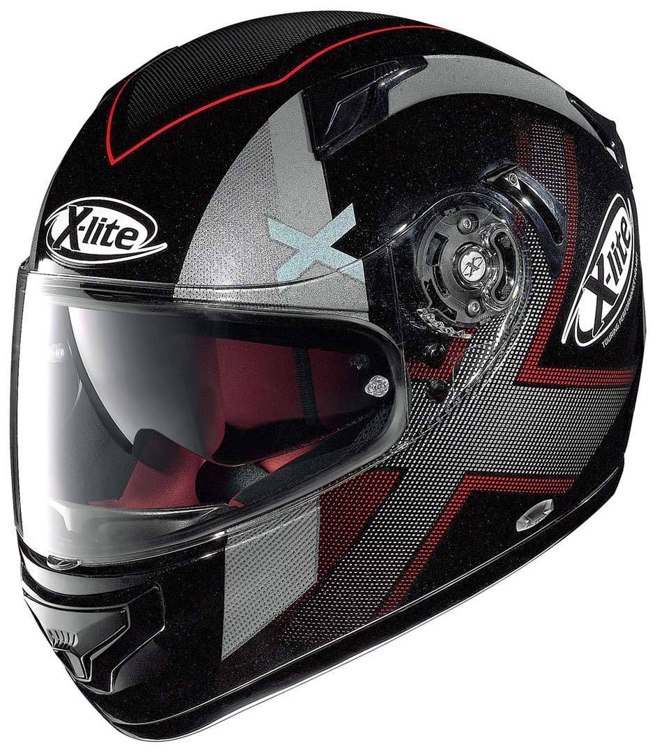 X-Lite X-661 Sant Andrea N-Com Helmet, black-red, Size XS, black-red, Size XS