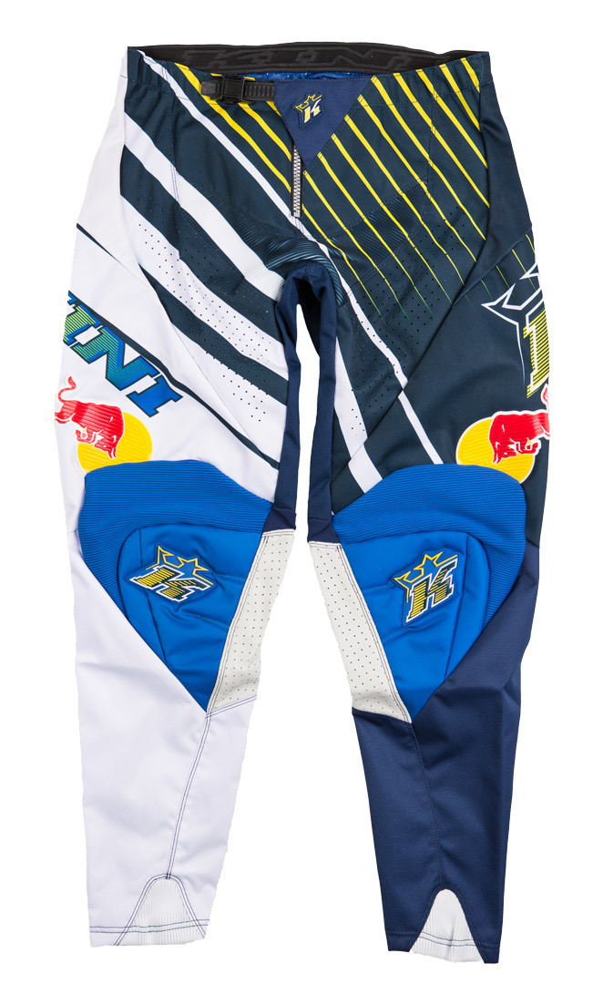Kini Red Bull Vintage Motocross Pants 2016, blue-yellow, Size S, blue-yellow, Size S