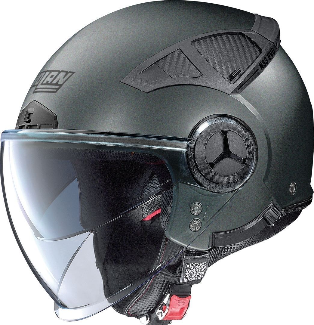Nolan N33 Evo Classic Jet Helmet, grey, Size 2XS, grey, Size 2XS