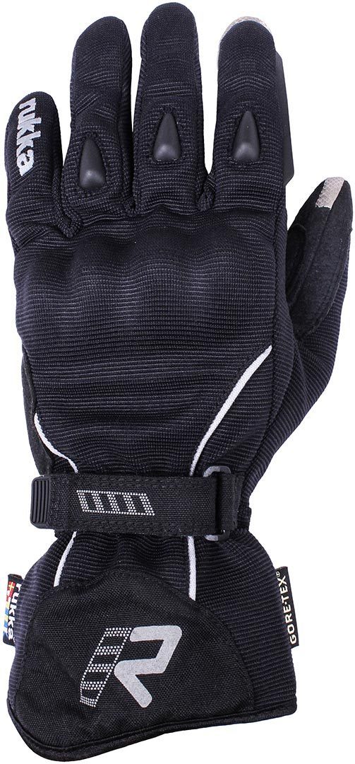 Rukka Virve Gore-Tex Ladies Motorcycle Gloves, black, Size L for Women, black, Size L for Women