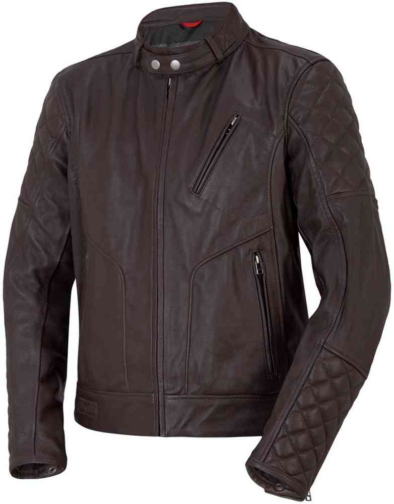 Bogotto Chicago Retro Chaqueta de cuero para moto