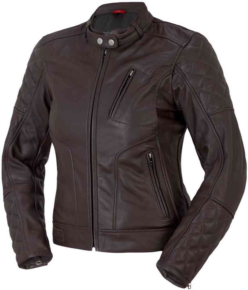 Bogotto Chicago Retro Ladies Motorcycle Leather Jacket