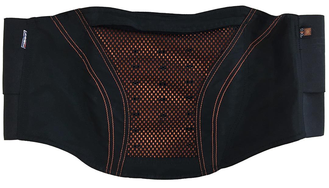 Rukka D3O Lower Kidney Belt / Back Protector, black, Size XS, black, Size XS
