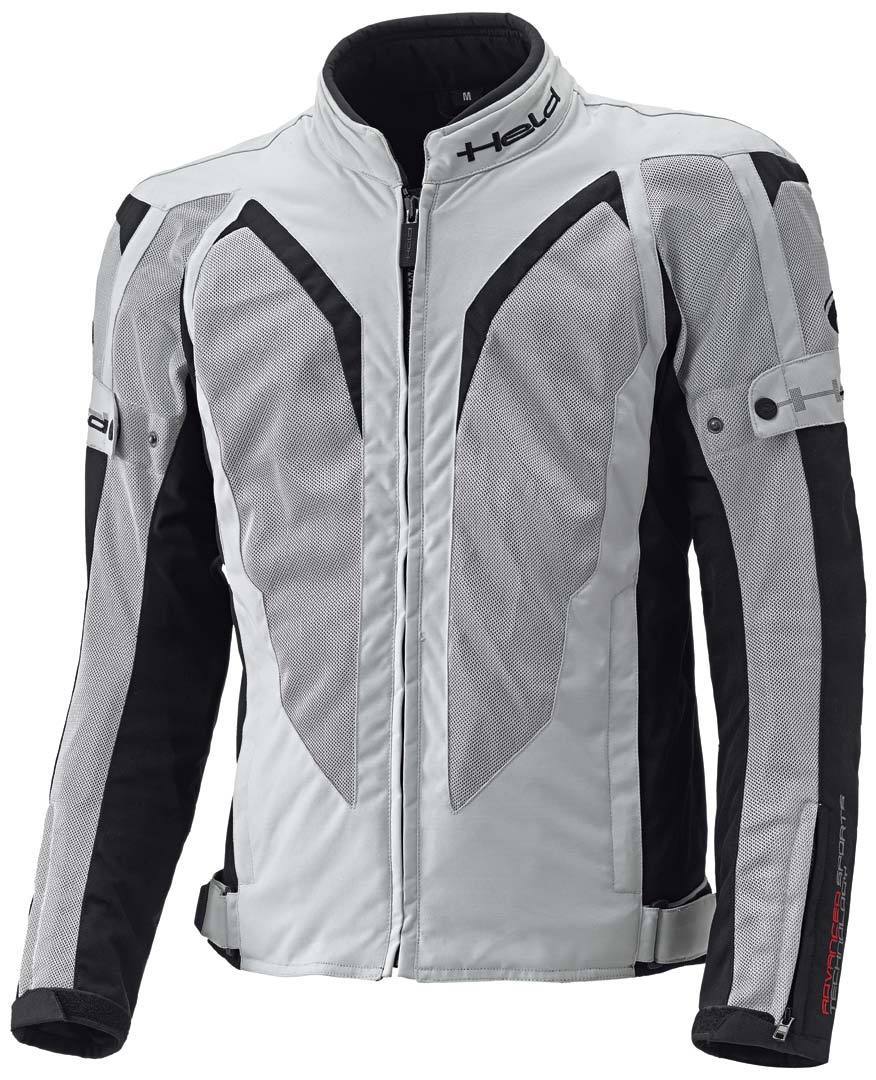 Held Sonic Ladies Textile Jacket, black-grey, Size S for Women, black-grey, Size S for Women