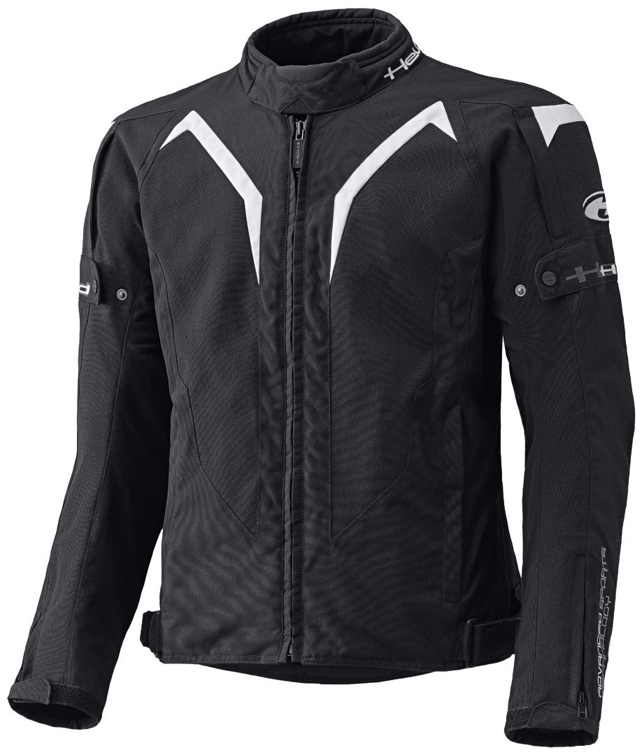 Held Zelda Motorcycle Textile Jacket, black-white, Size M, black-white, Size M