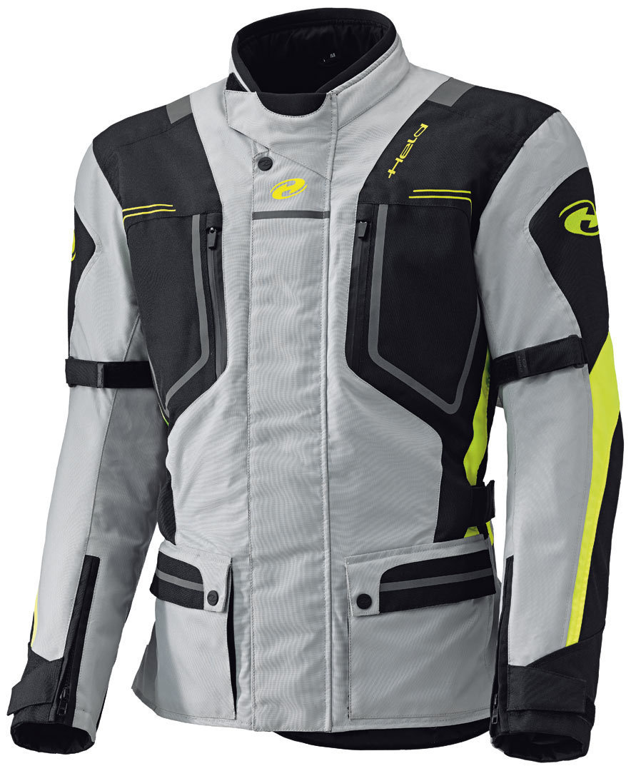 Held Zorro Textile Jacket, grey-yellow, Size XS, grey-yellow, Size XS