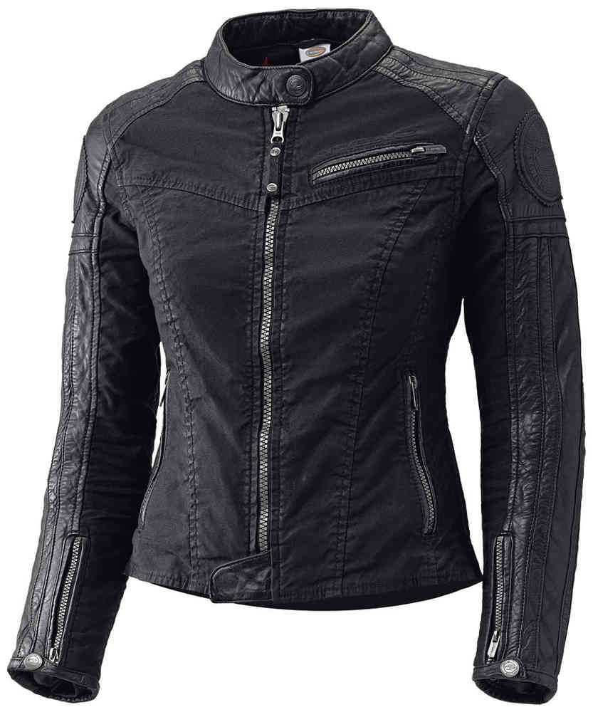 Held Street Hawk Casaco de couro feminino / têxtil motocicleta