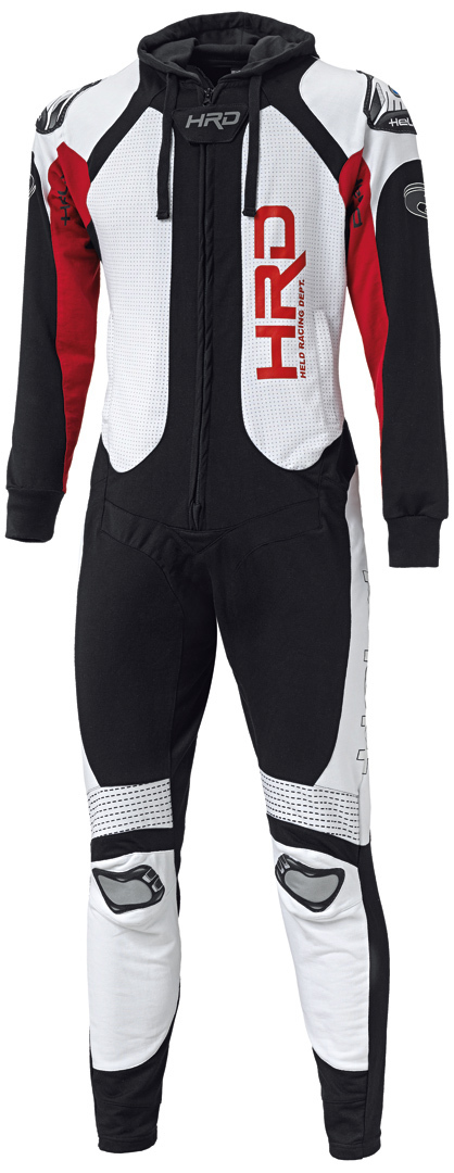Held Slade Jumpsuit, black-red, Size 4XL, black-red, Size 4XL