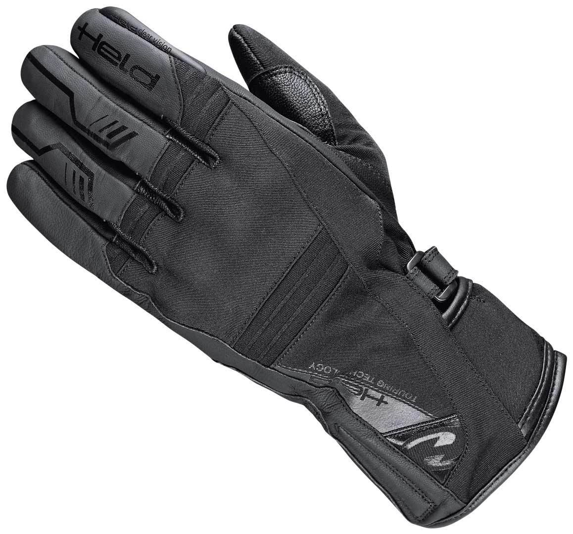 Held Feel n Proof Waterproof Motorcycle Gloves, black, Size S M, black, Size S M
