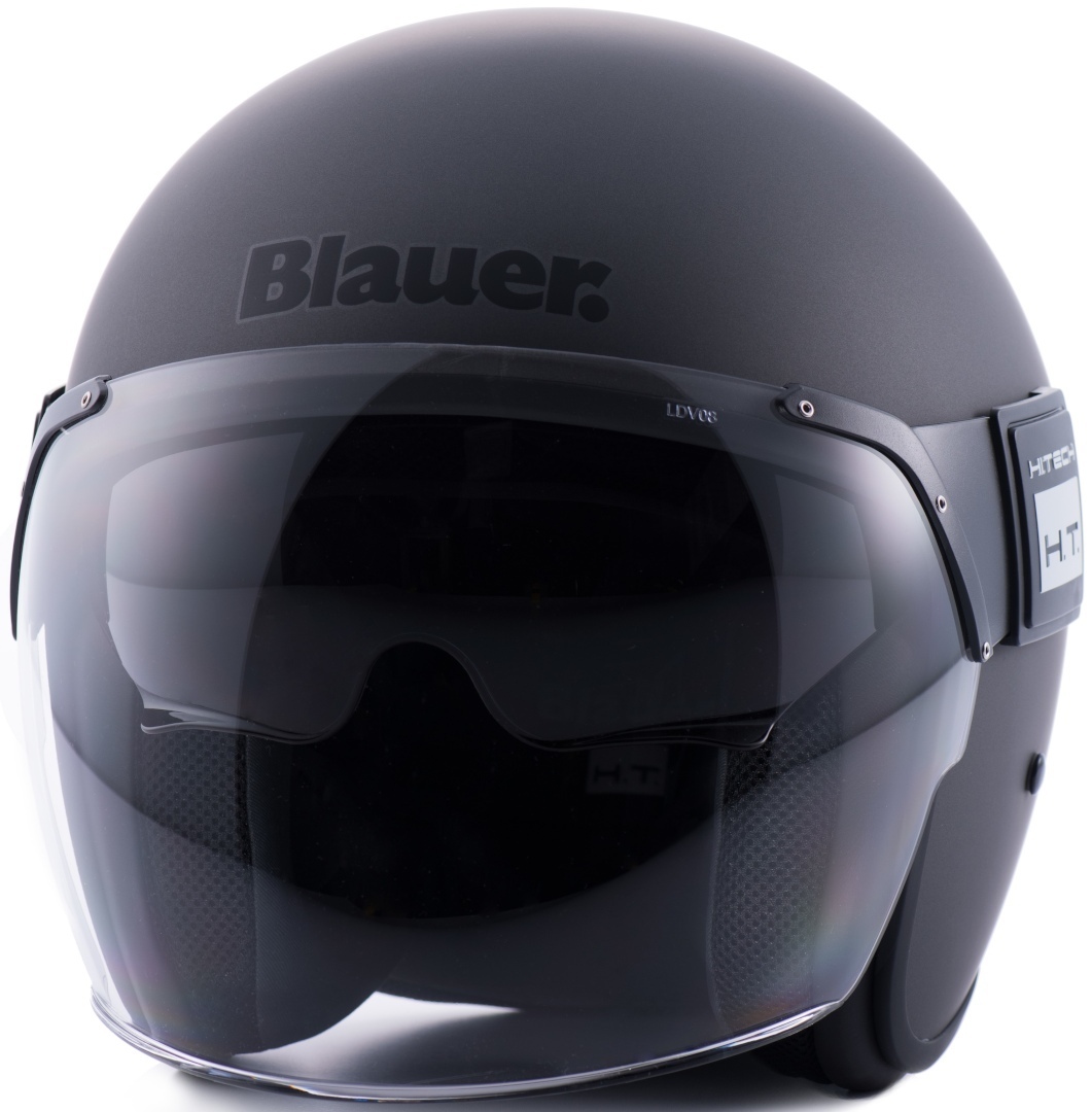 Blauer POD Matt Jet Helmet, silver, Size L, silver, Size L