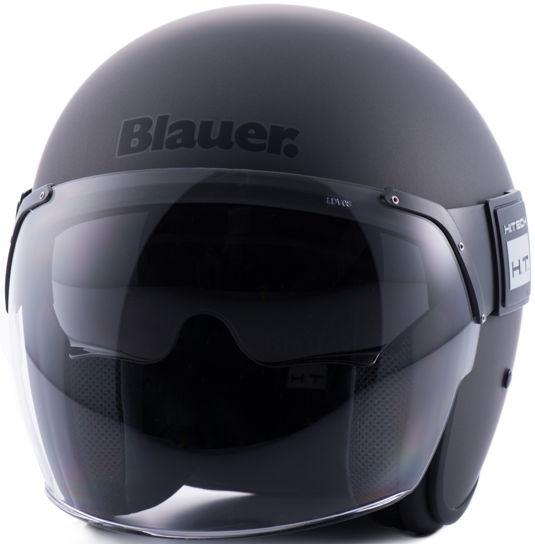 Blauer POD Matt Jet Helmet, silver, Size XL, silver, Size XL