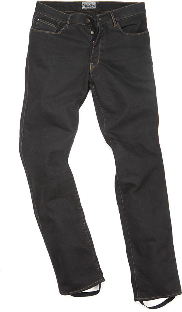Helstons Dena Ladies Pants Jeans, black, Size 26 for Women, black, Size 26 for Women