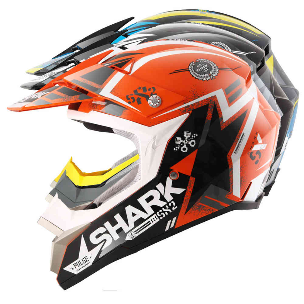 Shark SX-2 Wacken Casco cruzado