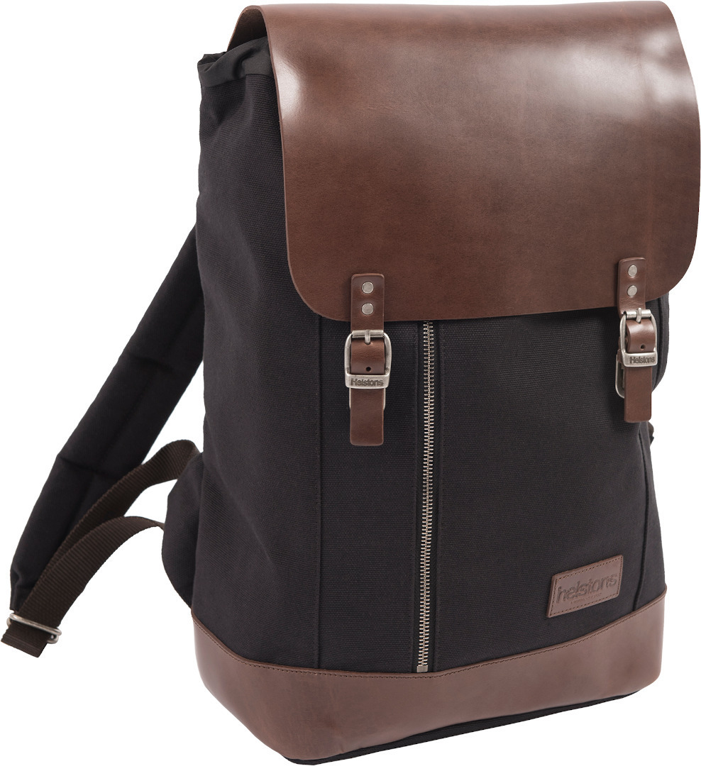 Helstons Backpack, black, black, Size One Size
