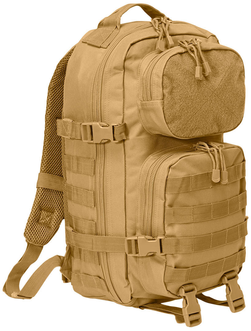 Brandit US Cooper Patch M Backpack, beige, beige, Size One Size