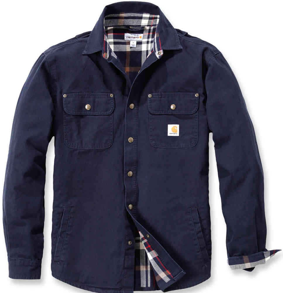 Carhartt weathered canvas shirt jacket 2025
