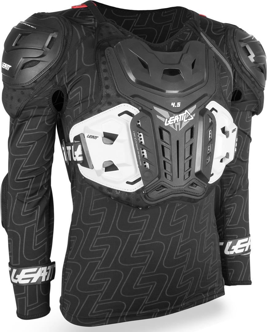 Leatt 4.5 Body Protector Jacket, black-grey, Size L XL for Men-image-133900810