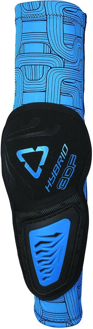 Leatt 3DF Hybrid Elbow Protector, black-blue, Size 2XL, black-blue, Size 2XL