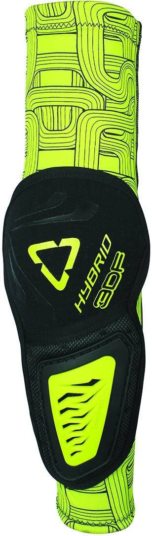 Leatt 3DF Hybrid Elbow Protector, black-yellow, Size 2XL, black-yellow, Size 2XL