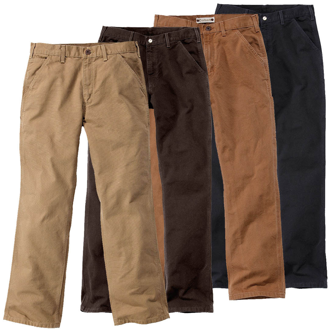 Carhartt washed hotsell duck work pant