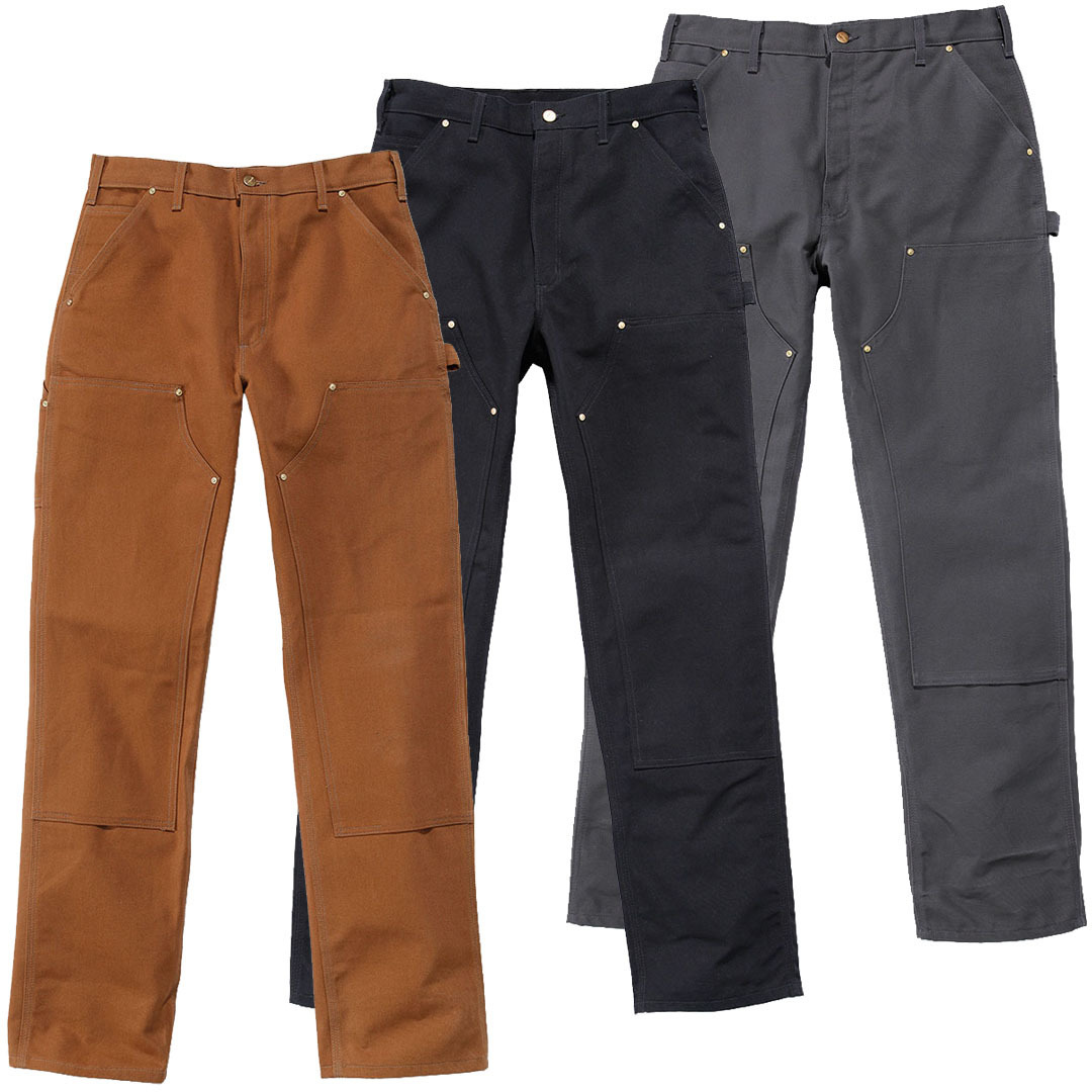 Carhartt Men's Loose Fit Firm Duck Double-Front Utility Work Pant