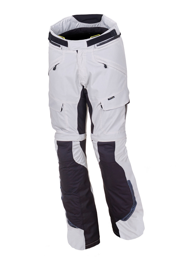 Macna Converter Motorcycle Textile Pants, grey, Size S, grey, Size S