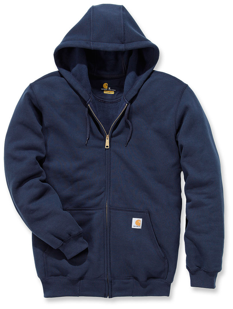 Carhartt Midweight Zip Hoodie, blau, Größe M