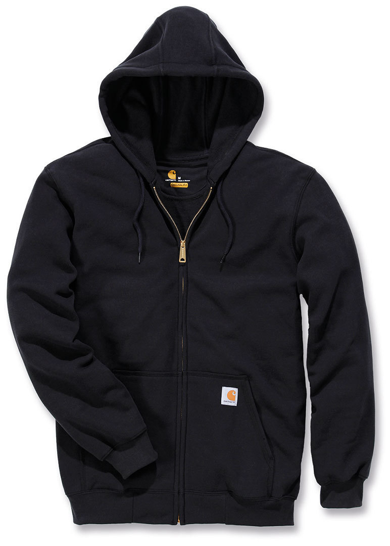 Carhartt Midweight Zip Hoodie, zwart, afmeting 2XL