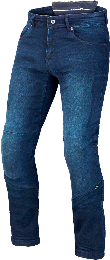 Macna Stone Motorcycle Jeans Pants, blue, Size 28, blue, Size 28
