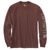 Carhartt Logo Longsleeve - buy cheap ▷ FC-Moto | T-Shirts