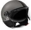 MOMO FGTR EVO Jet Helmet Titan Matt / Black