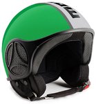 MOMO Minimomo Green / Black Capacete a jato