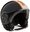 MOMO Minimomo Black / Orange Casco jet