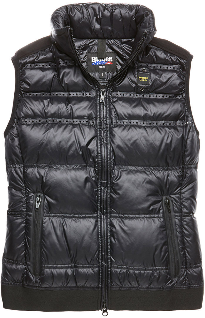 Blauer USA Down Vest Lady, black, Size S for Women, black, Size S for Women