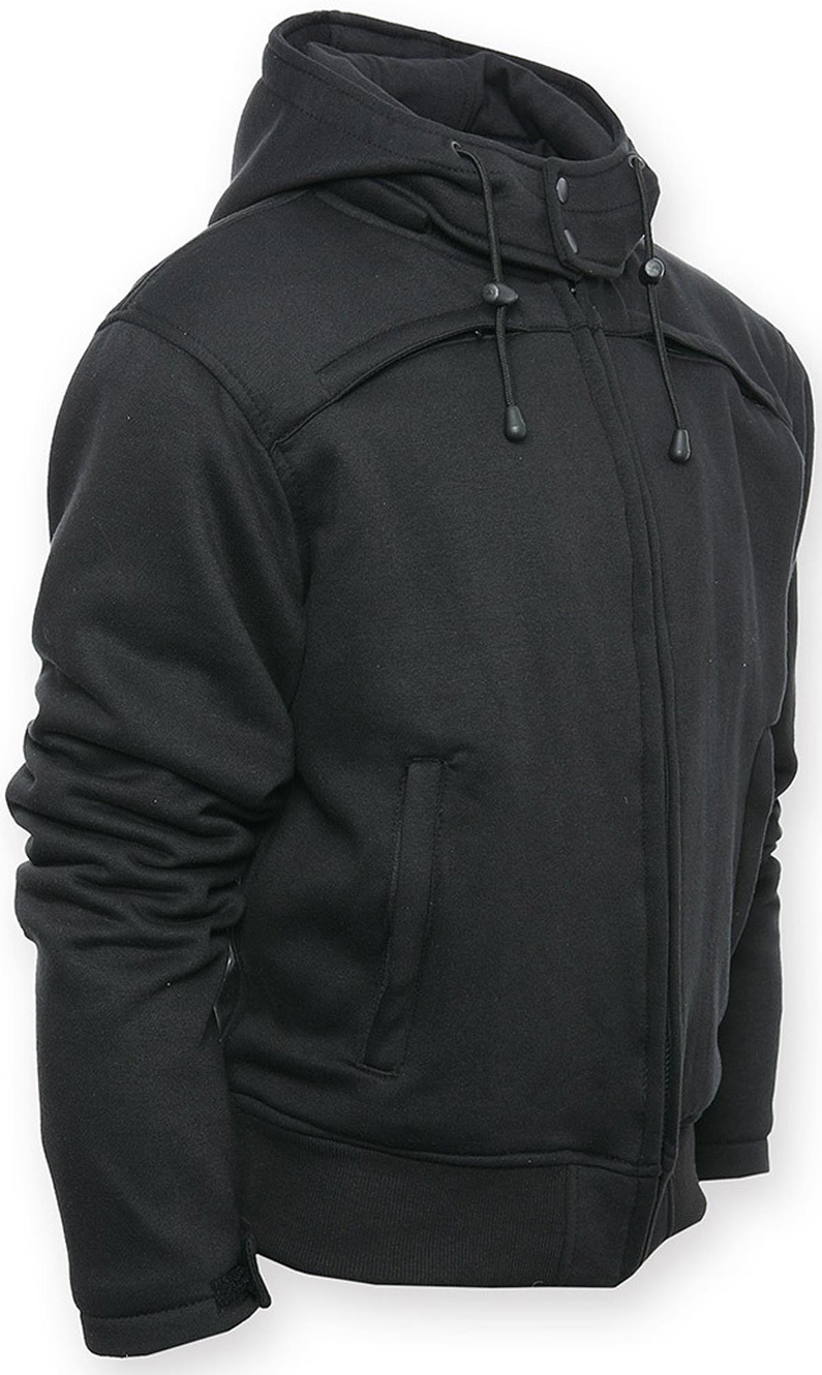 Bores Safety 4 Summer Motorcycle Hoodie, Black, Size 5XL For Men
