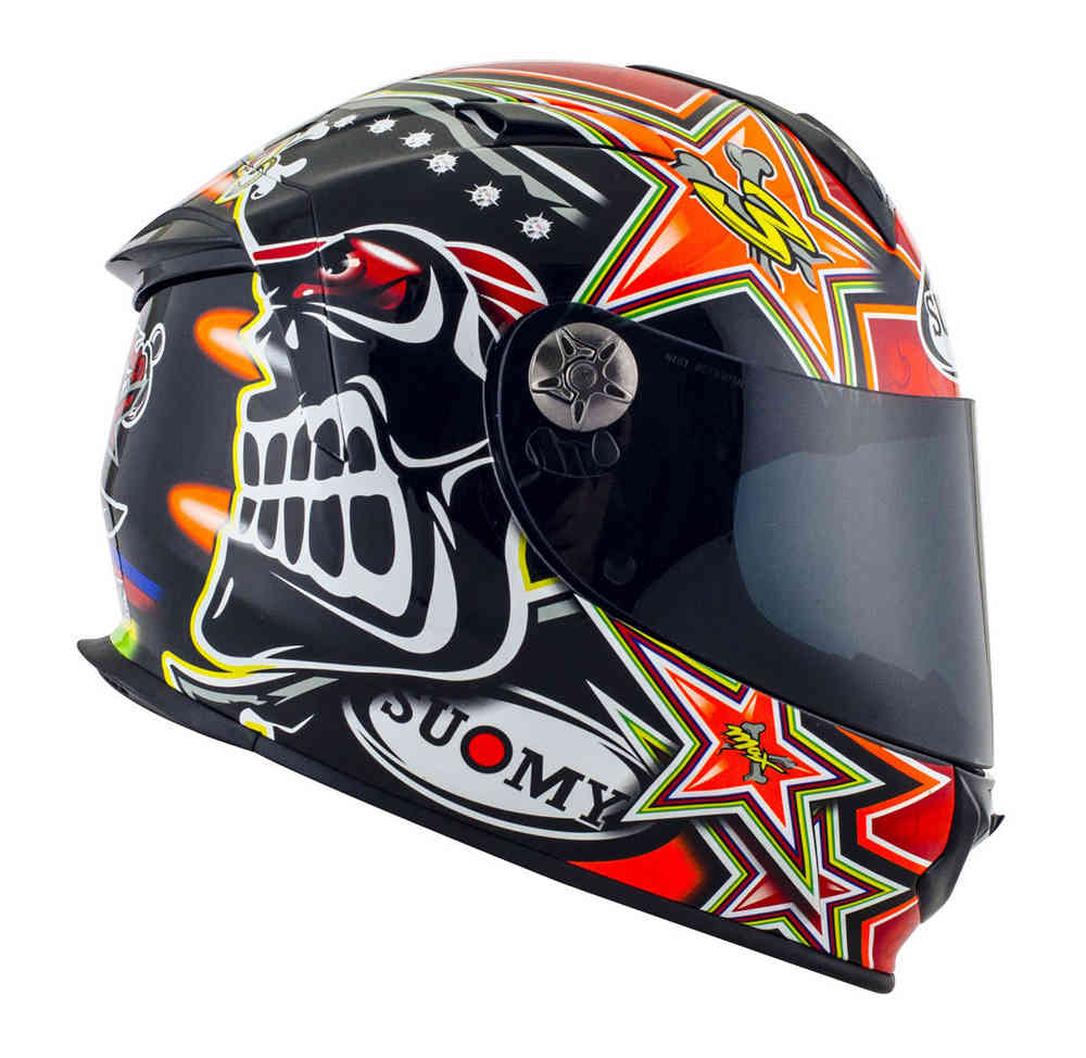 Suomy SR Sport Biaggi Replica 2015 Capacete vermelho