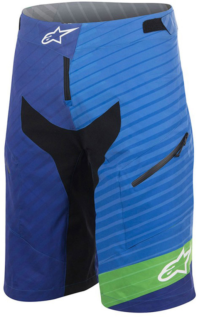 Alpinestars Depth Bicycle Shorts, green-blue, Size 28, green-blue, Size 28