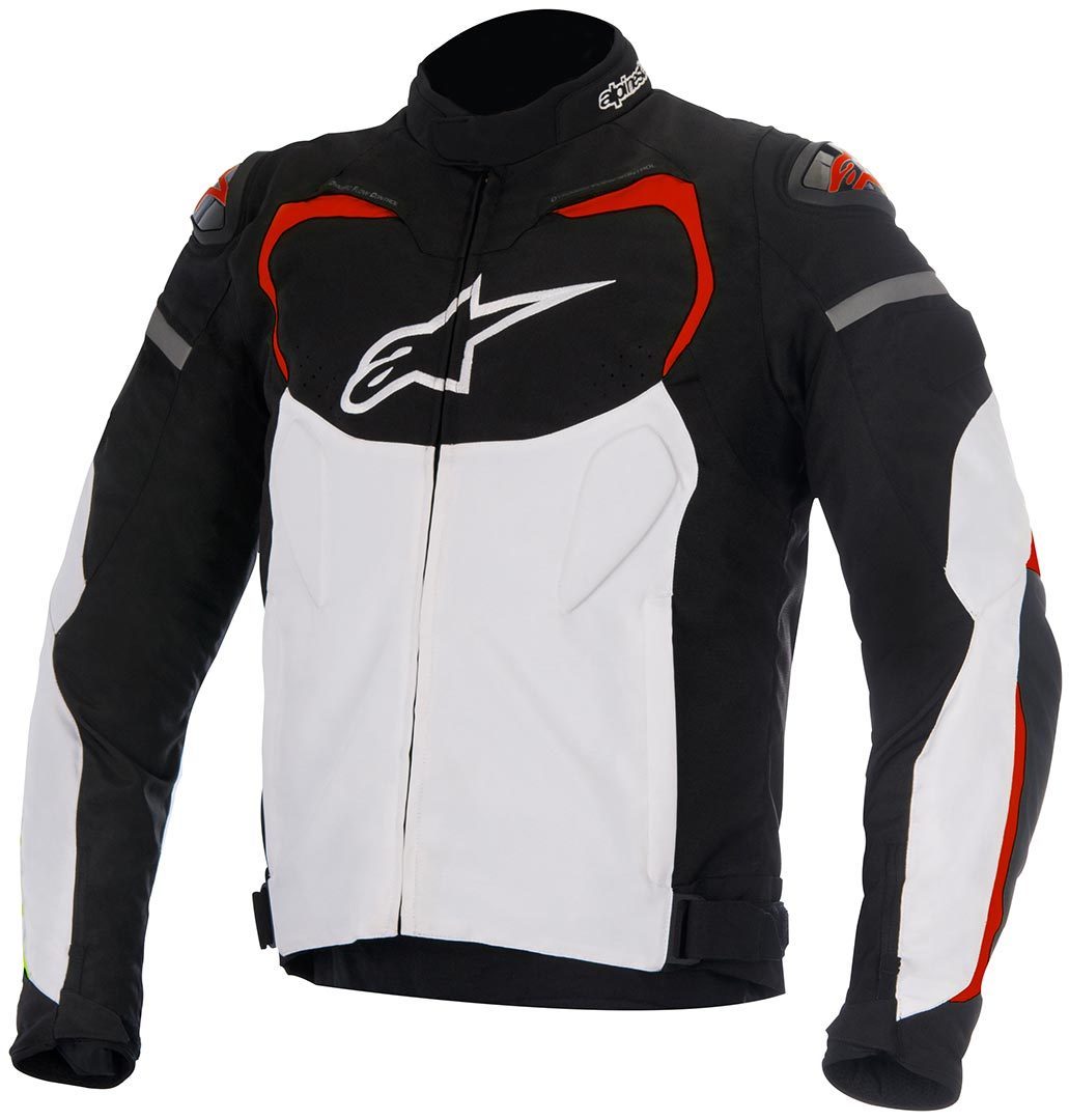 GP Plus R V4 Airflow Leather Jacket - BLACK RACING/SPORT