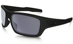 Oakley Turbine Matte Black Grey Polarized Sunglasses