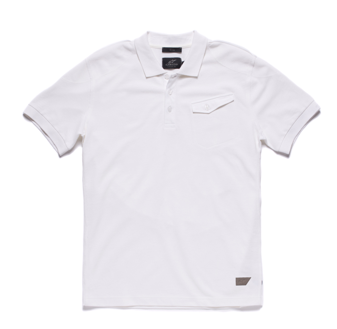 Alpinestars Ton Polo Shirt, white, Size S, white, Size S