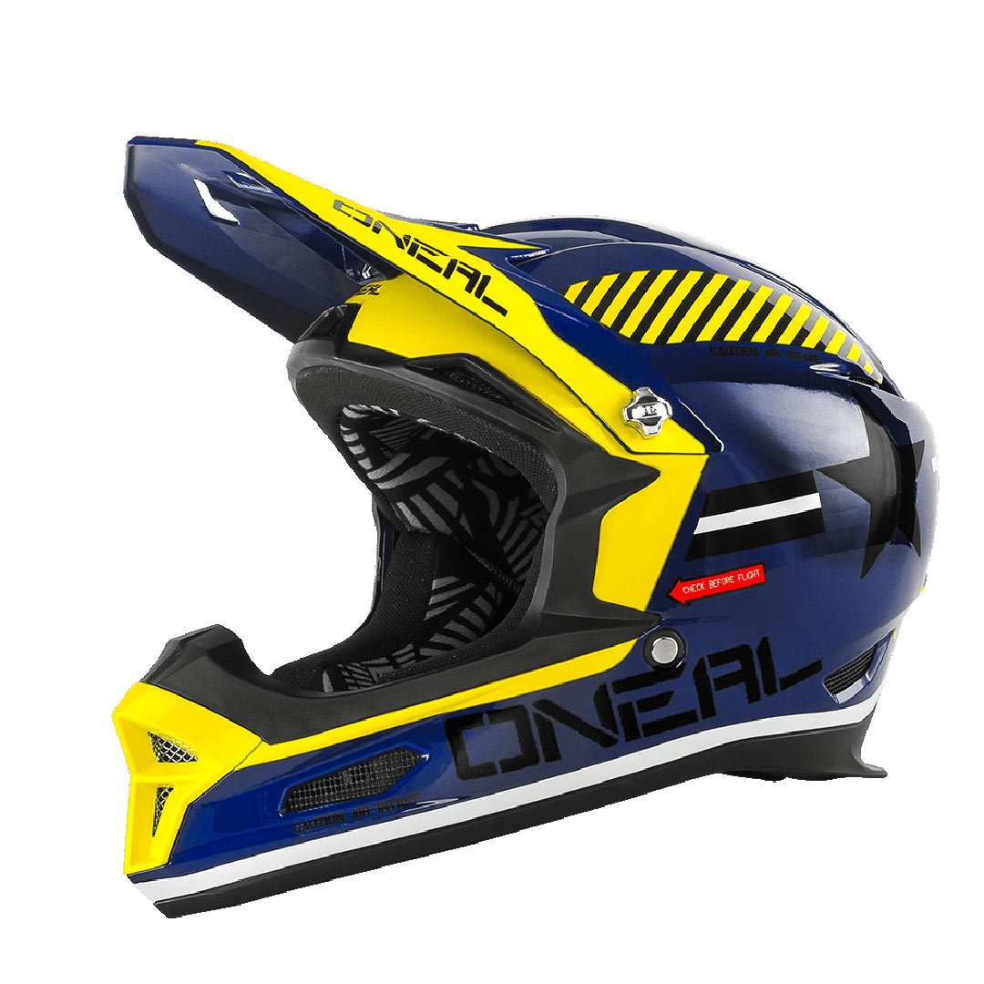 O´Neal Fury Fidlock RL Afterburner Downhill Helmet, blue, Size XL, blue, Size XL