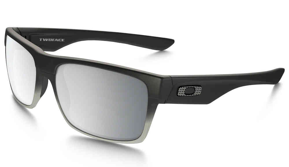 Oakley Two Face Machinist Matte Blk Chrome Irid Solbriller