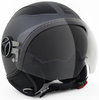 MOMO Avio Pro Anthracite Matt Logo Black Jet Helmet