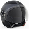 MOMO Avio Pro Anthracite Matt Logo Black Jet Hjelm