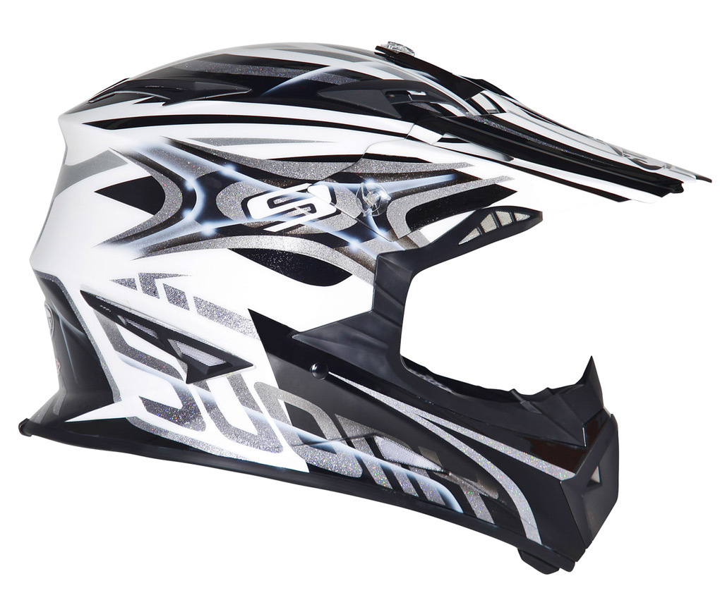 Suomy Rumble Vision Motocross Helmet, silver, Size 2XL, silver, Size 2XL