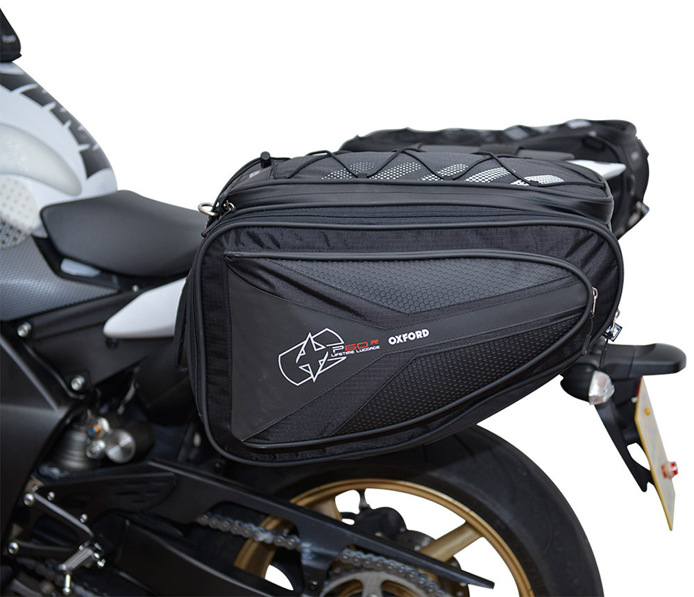 Oxford P60R Bolsa de sillín de motocicleta