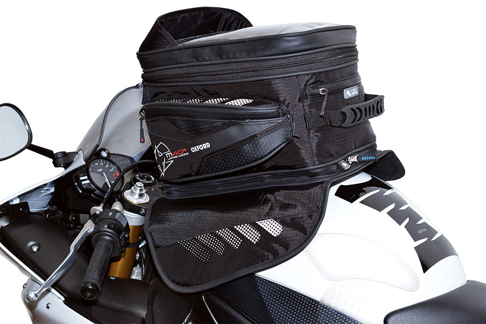 Oxford M40R Tank Bag, black, black, Size One Size
