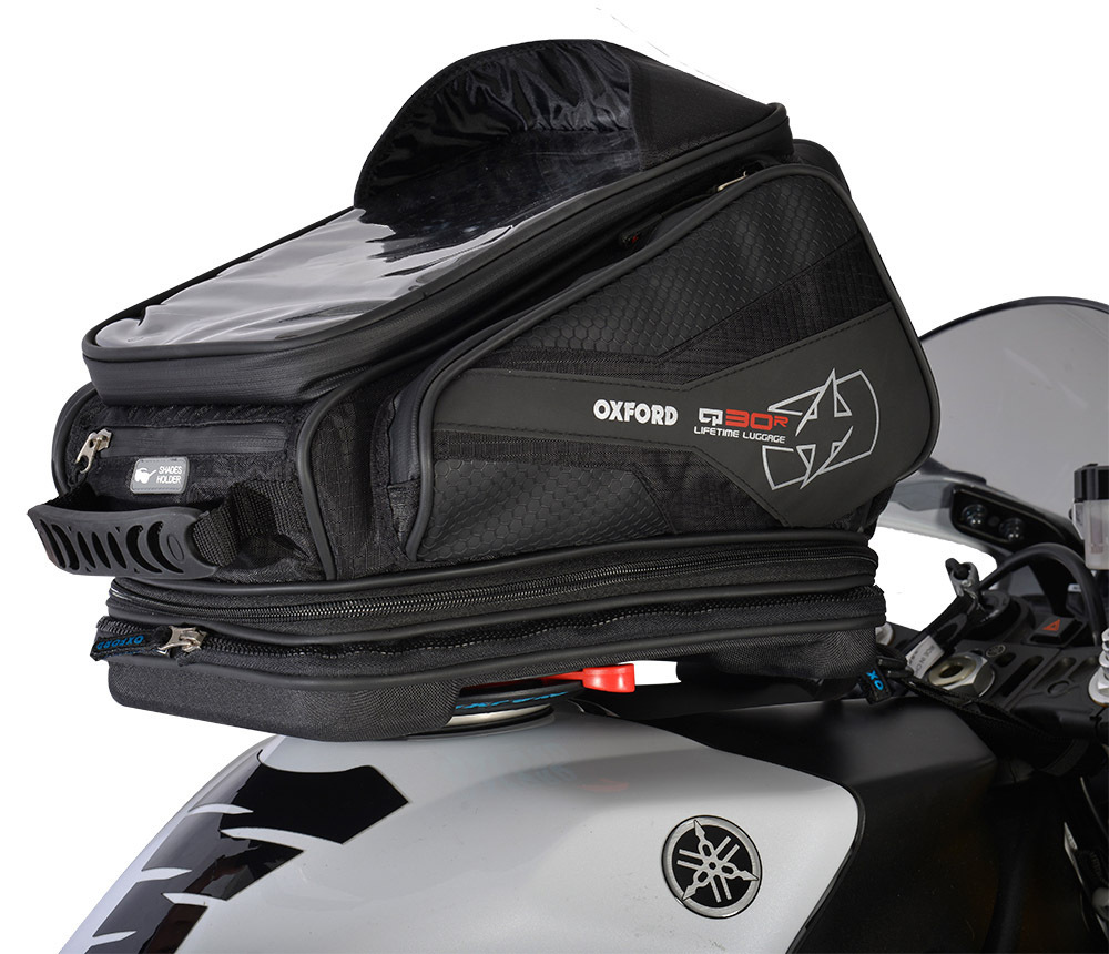 Oxford Q30R Quick Release Tanktas, zwart