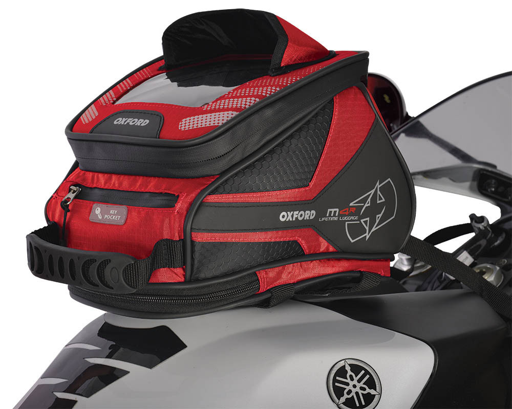 Oxford M4R Tank n Tailer Tankbag, red, red