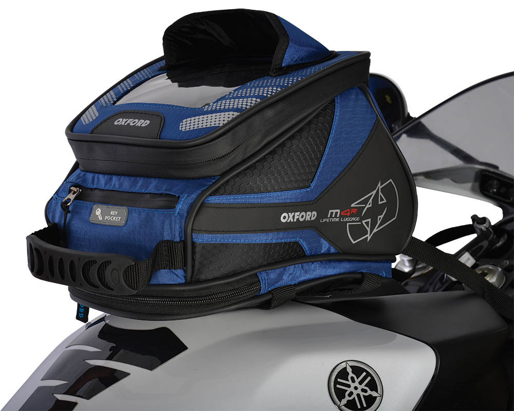 Oxford M4R Tank n Tailer Tankbag, blue, blue